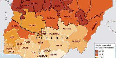 Kart over nigeria religion